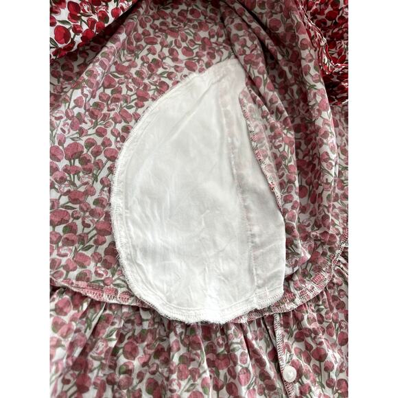 J Crew Sz XXL Amelia Mini Dress Liberty Print Cotton Casual Preppy Cruise Comfy - Picture 10 of 15